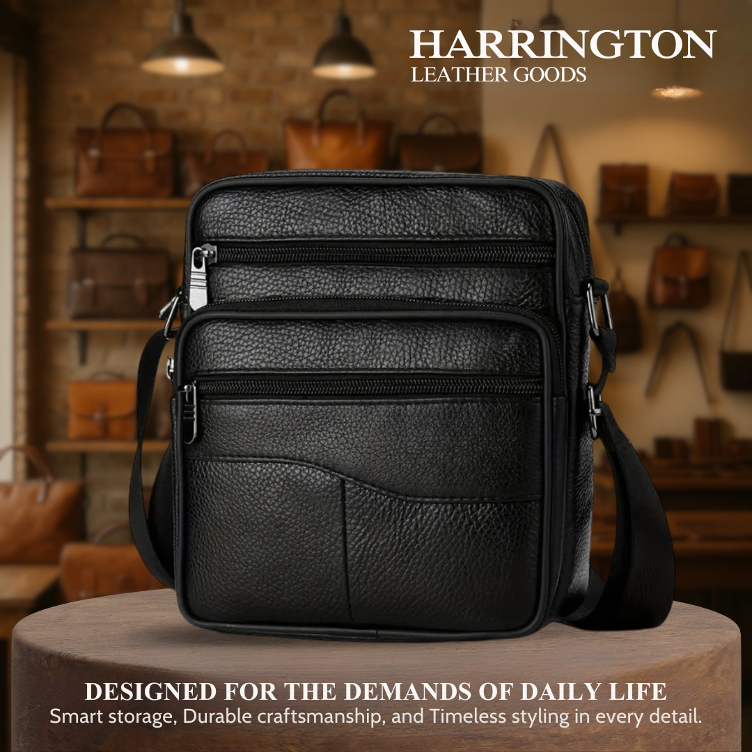 Arlo | Leather Multifunctional Shoulder Bag for Men