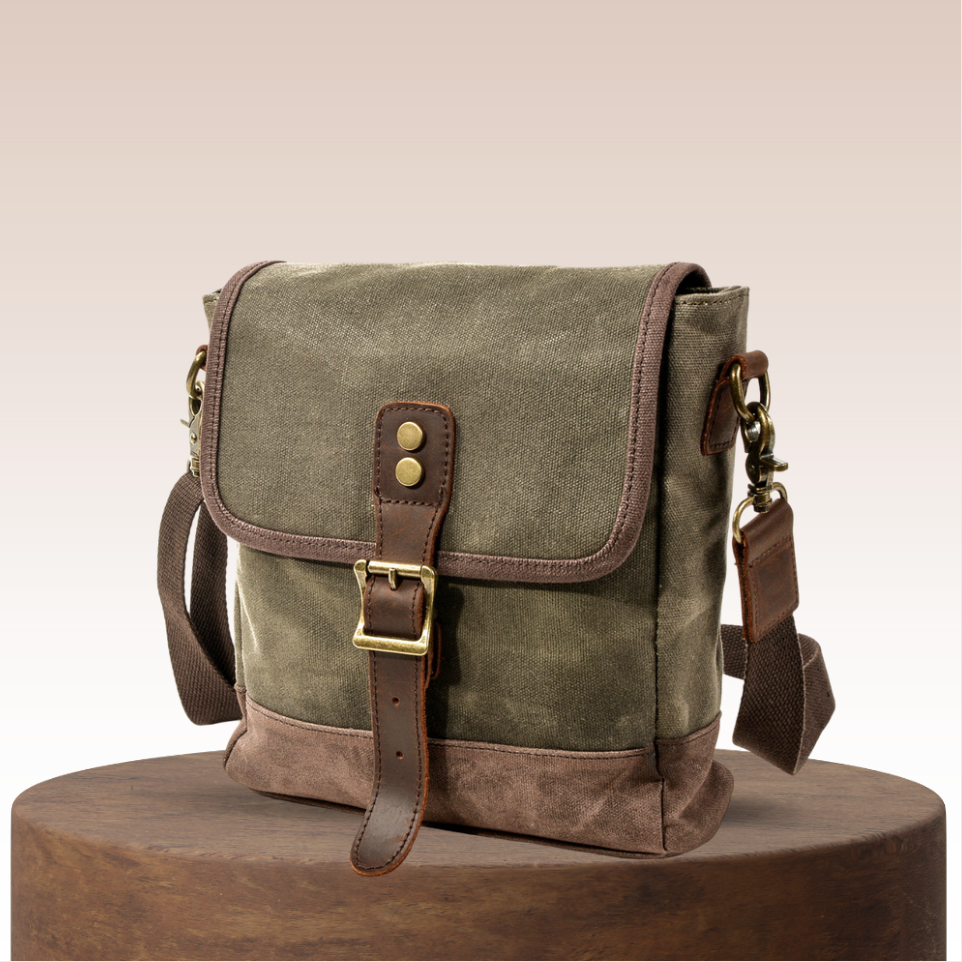 Matera Buckle Canvas Sling