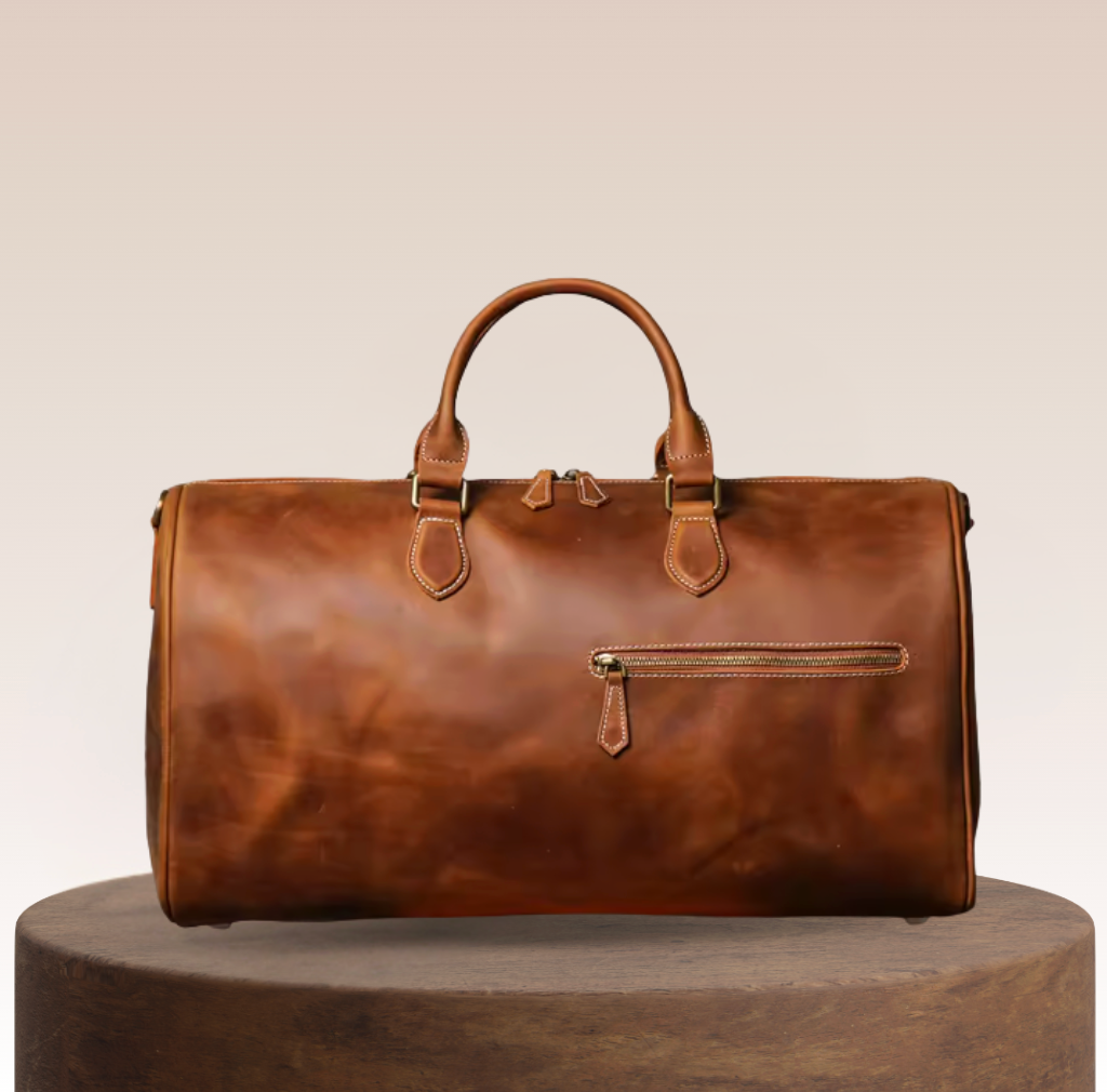 Wellington Weekender Leather Duffel