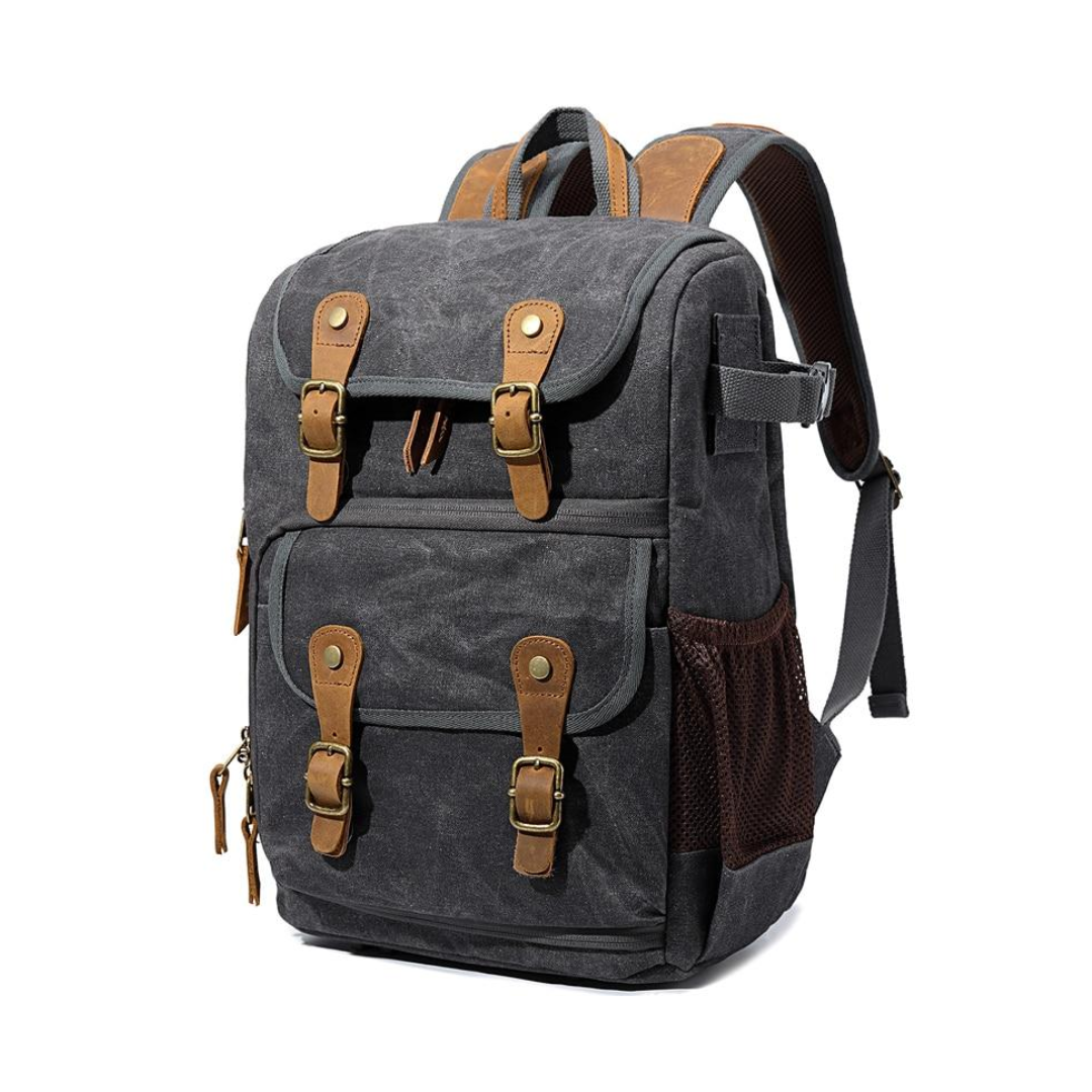 Jerick Field Canvas Camera Backpack