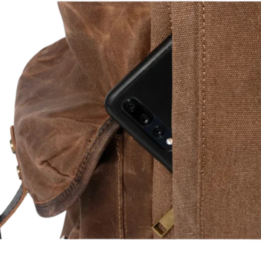 Crosby Drawcord Canvas Rucksack