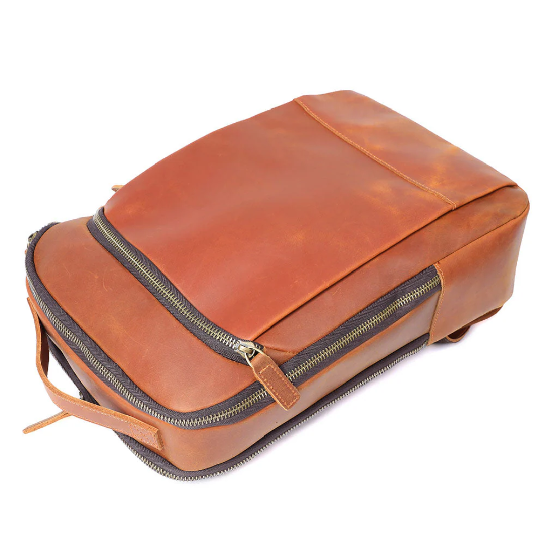 Archer Travel Leather Backpack