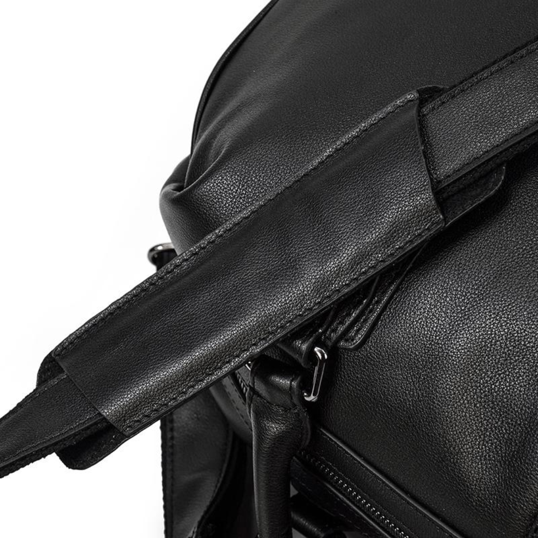 Rafael Curve Leather Duffel