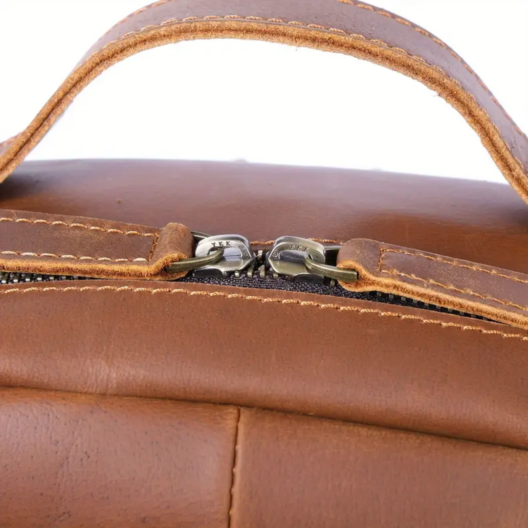Mike | Vintage Buckle Leather | Backpack