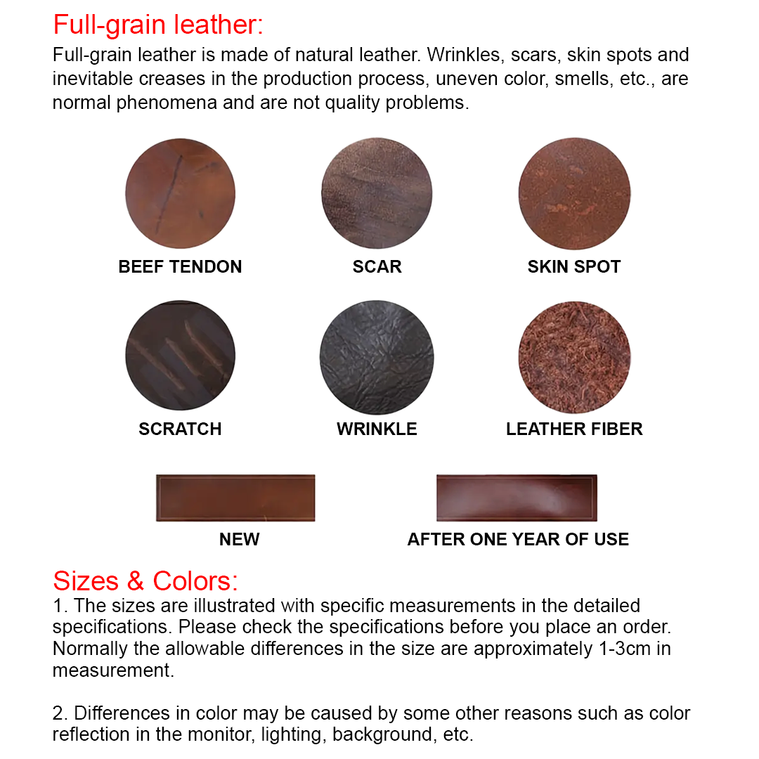 Mike | Vintage Buckle Leather | Backpack