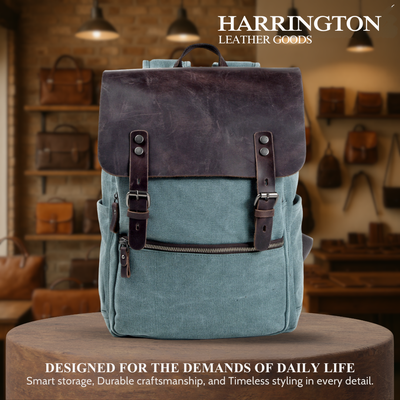 Carter | Urban Canvas Backpack