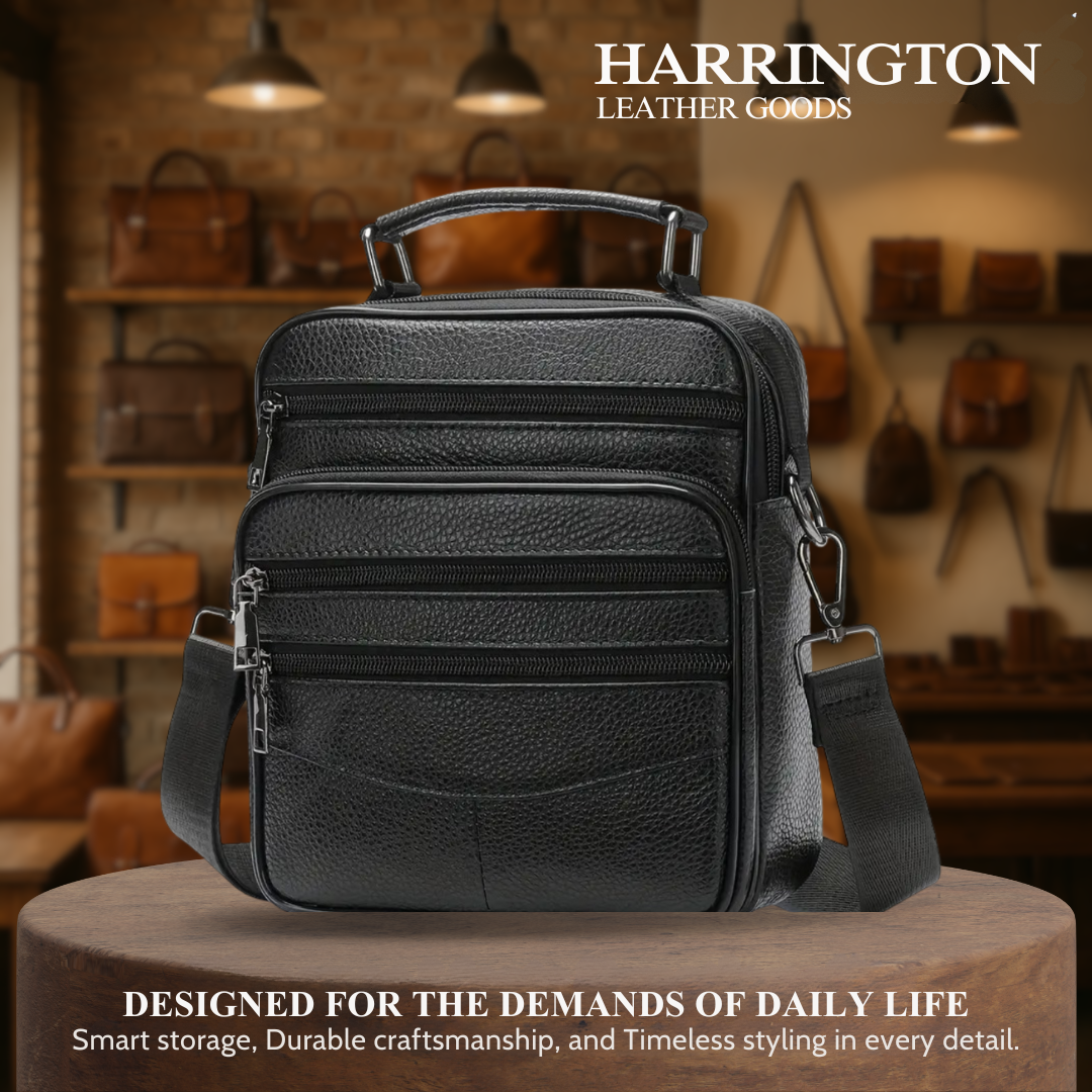 Logan | Leather Retro Crossbody Bag for Men