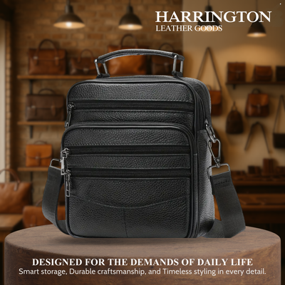 Logan | Leather Retro Crossbody Bag for Men