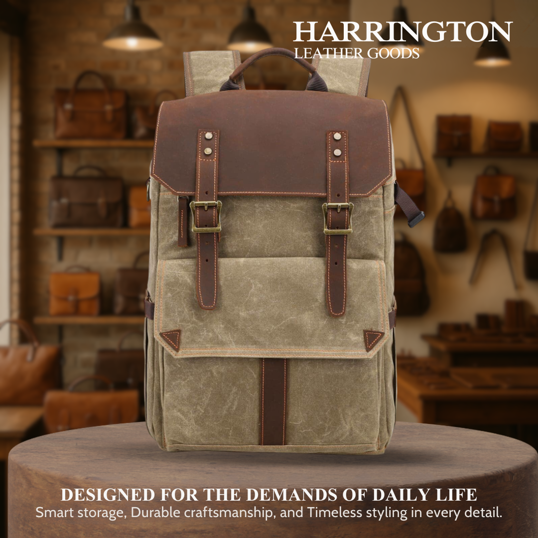 Jeko | Customizable Canvas Camera Backpack