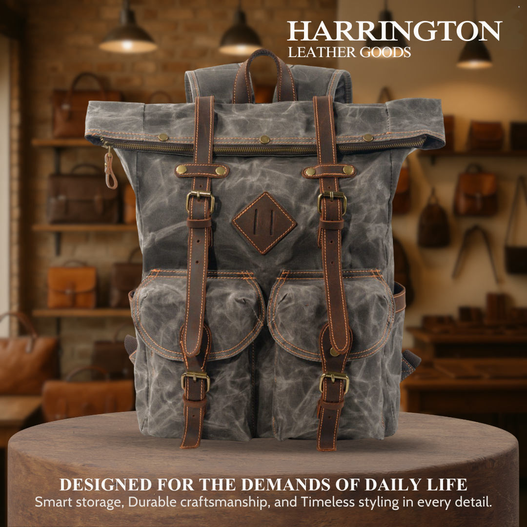 Nard | Rugged Waxed Canvas Backpack