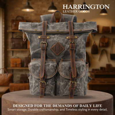 Nard | Rugged Waxed Canvas Backpack