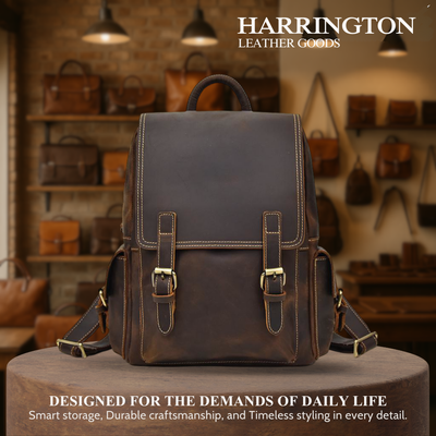 Marcus | Essential Vintage Leather | Backpack