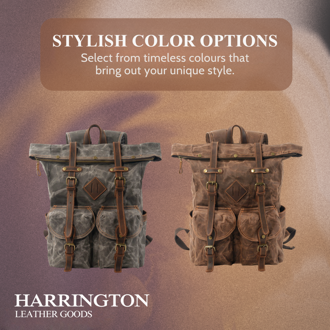 Nard | Rugged Waxed Canvas Backpack