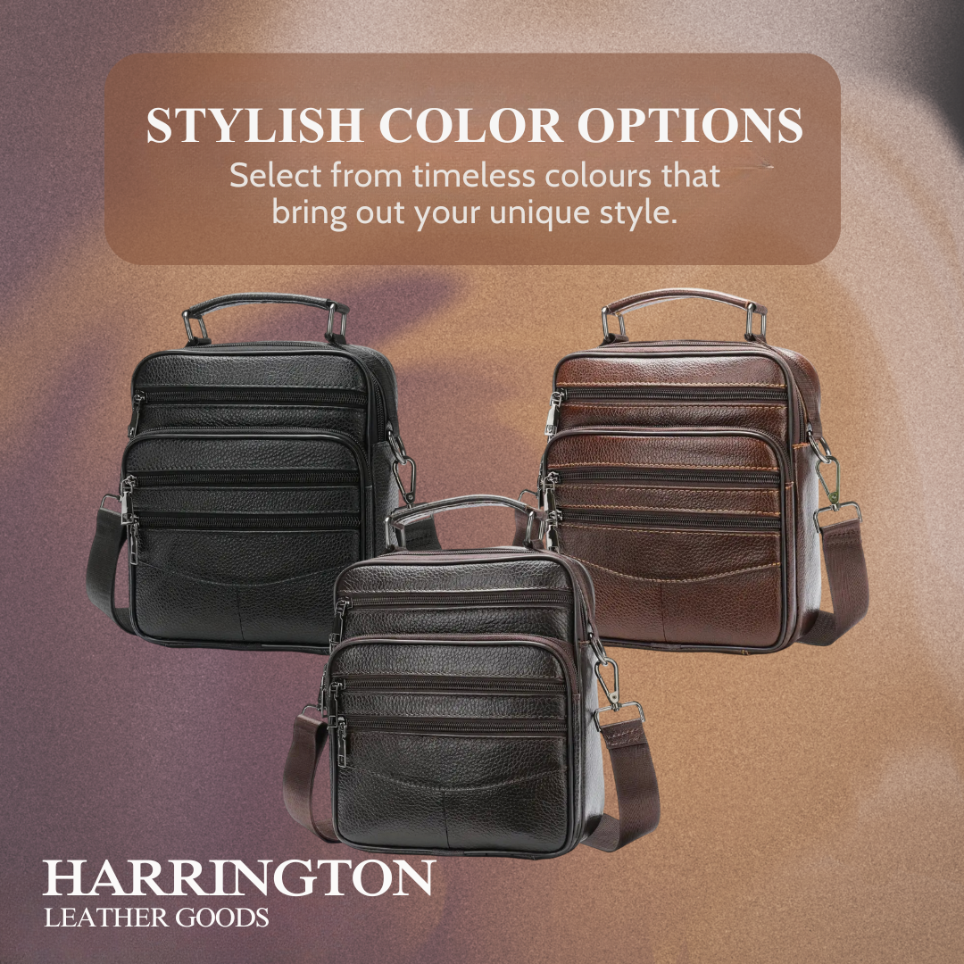 Logan | Leather Retro Crossbody Bag for Men