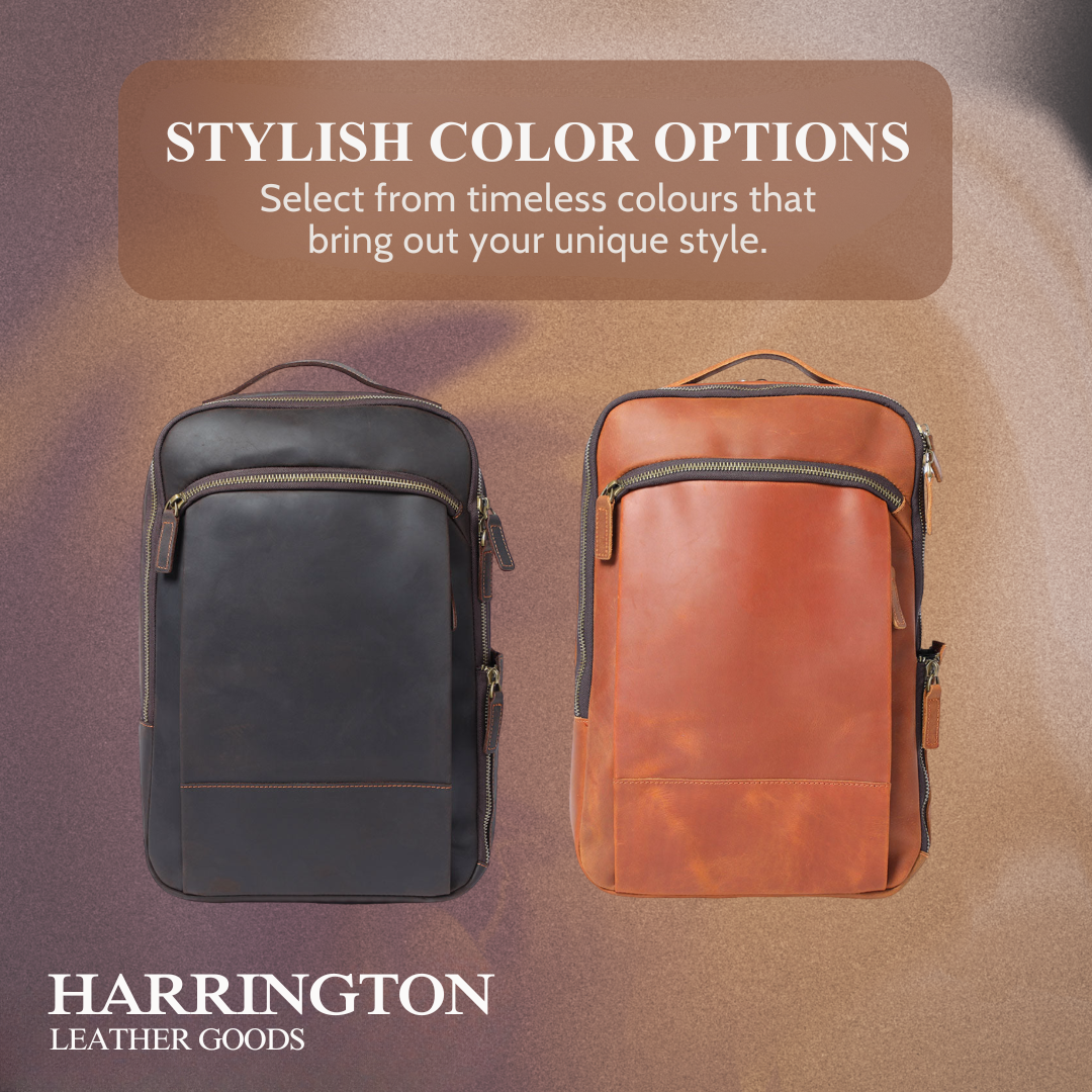 Archer | Leather Laptop Rucksack