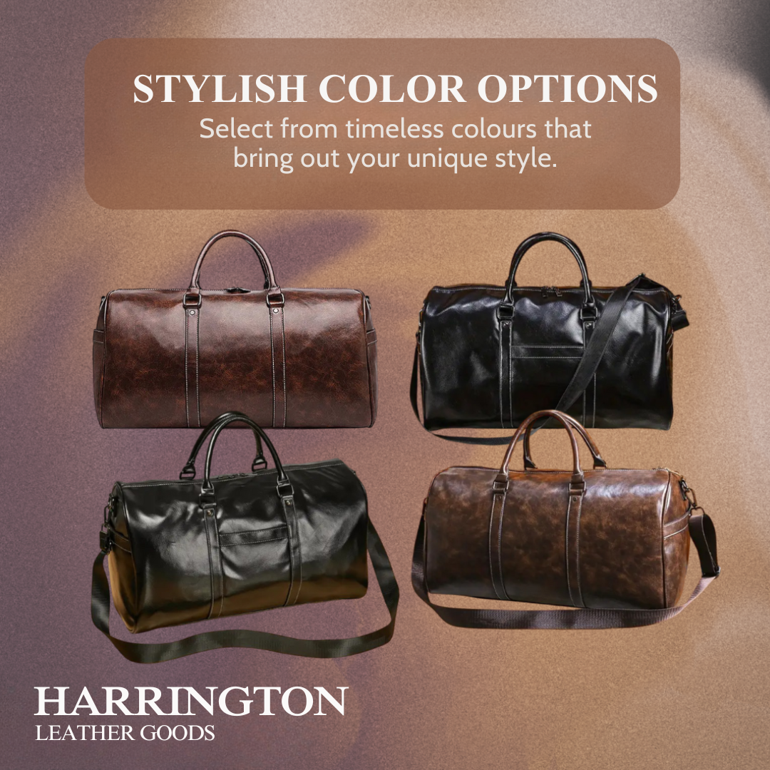 Lennox | Leather Weekender Travel Bag