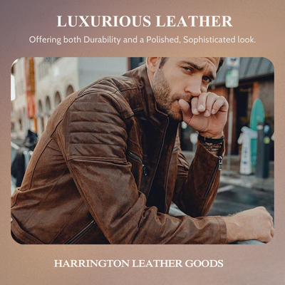 Alexander | Vintage Racer Leather Jacket