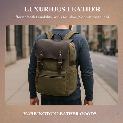 Carter | Urban Canvas Backpack