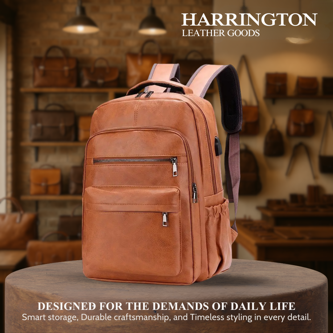 Theo | Premium Leather Backpack