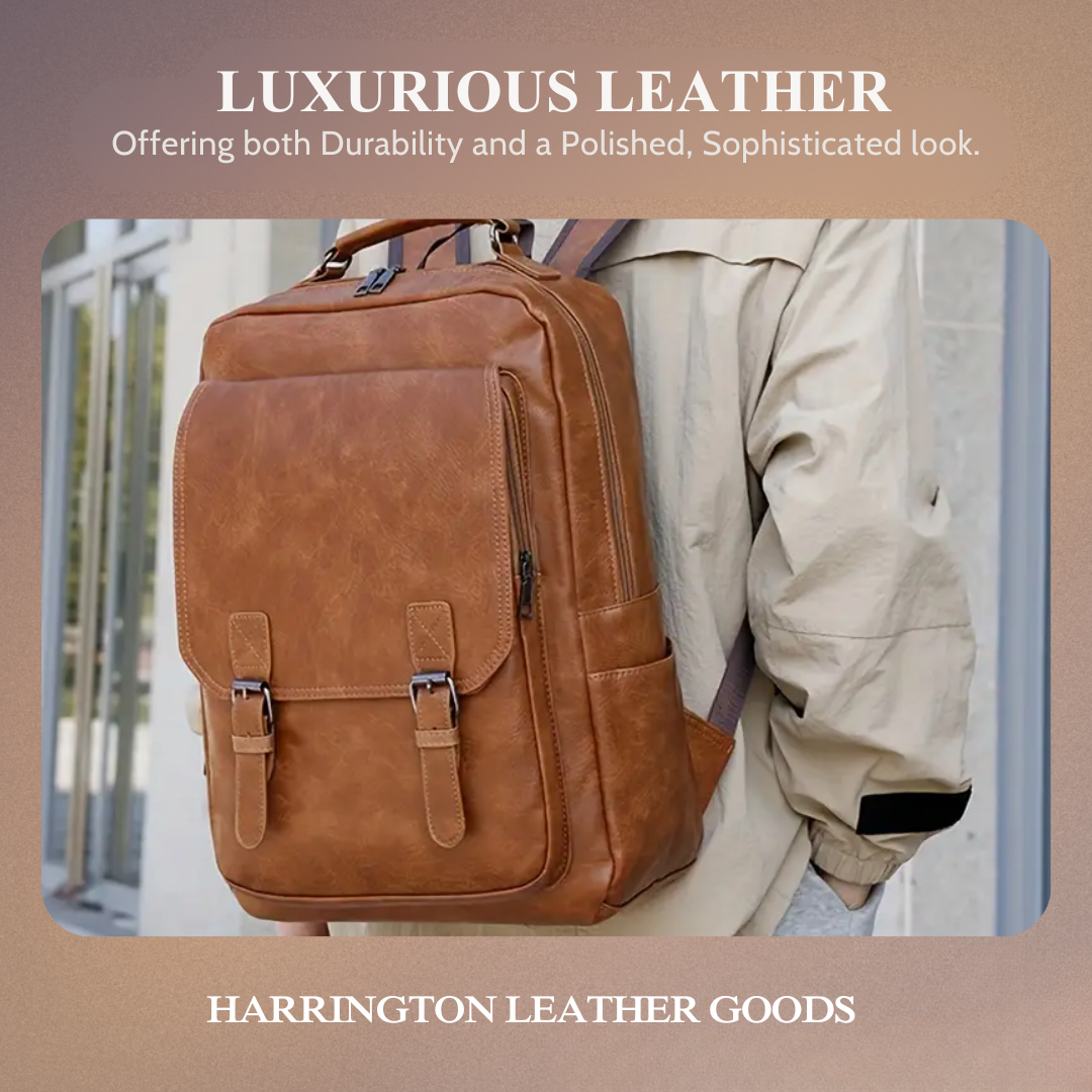 Theo | Premium Leather Backpack