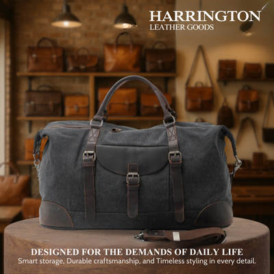 Francis | Vintage Rugged Leather | Duffel Bag