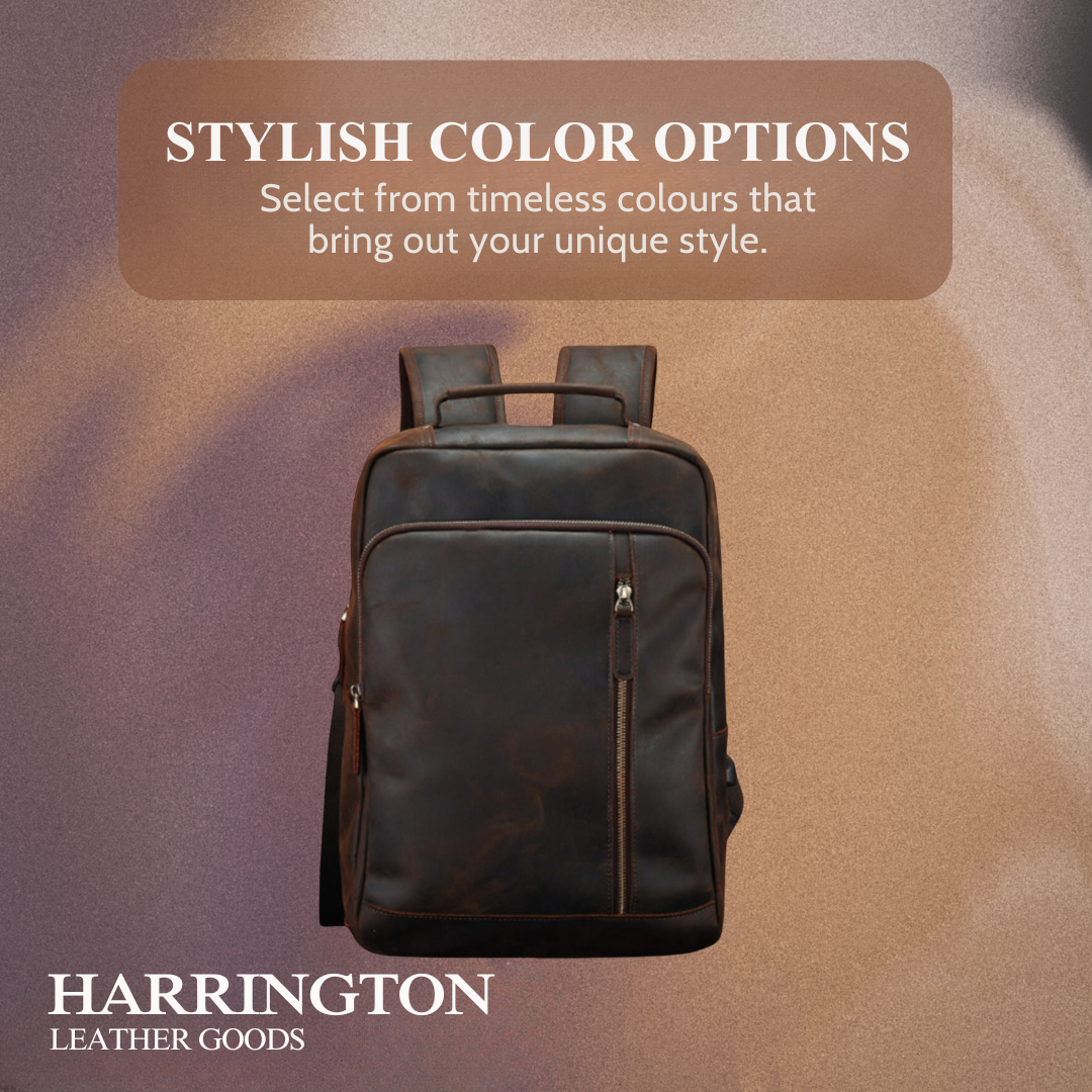 Josh | Men's Leather Professional Laptop | Backpack