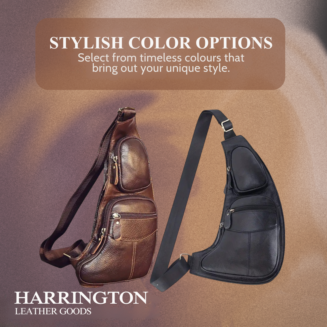 Beckett | Vintage Leather Chest Sling Bag