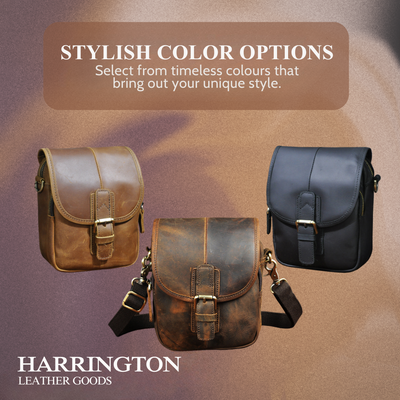 Damon | Genuine Leather Shoulder Bag for Men