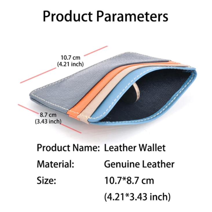 Grayson | Genuine Leather Slim Card Wallet