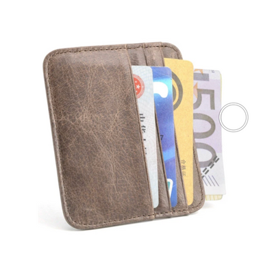 Grayson | Genuine Leather Slim Card Wallet