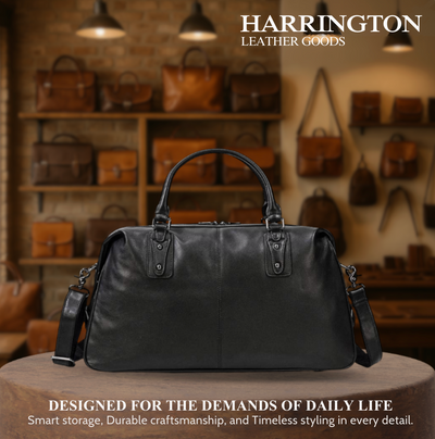 Rafael | Leather Weekender | Duffel Bag