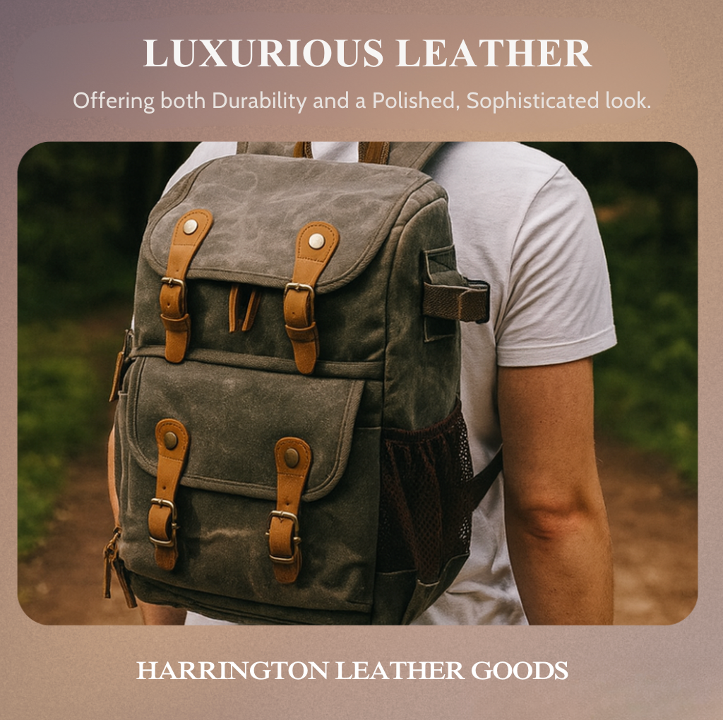 Jerick | Vintage Canvas Camera Backpack