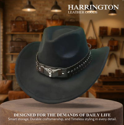 Dalton | Vintage Wide Brim Cowboy Hat with Classic Western Charm