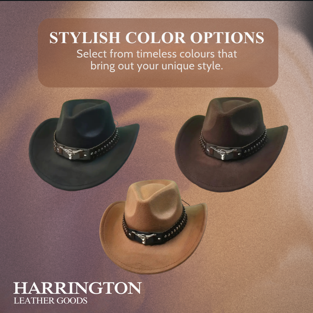 Dalton | Vintage Wide Brim Cowboy Hat with Classic Western Charm