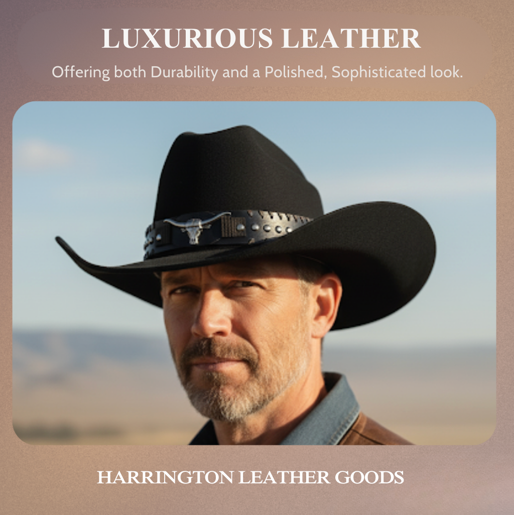 Dalton | Vintage Wide Brim Cowboy Hat with Classic Western Charm