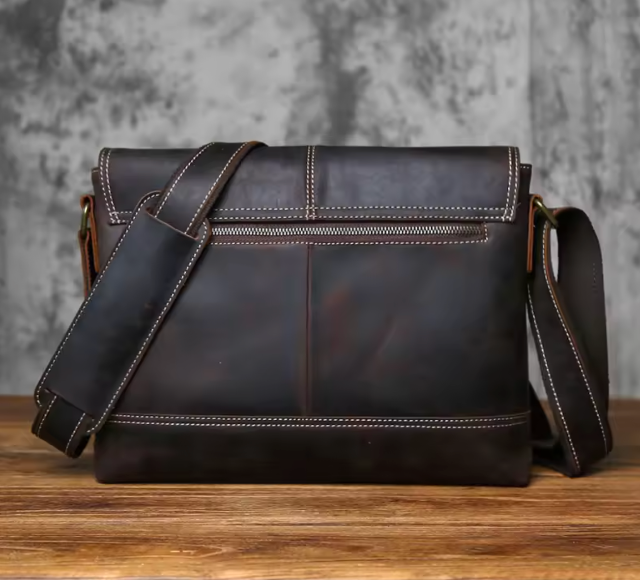 Luigi | Retro Genuine Leather Men's Shoulder Bag