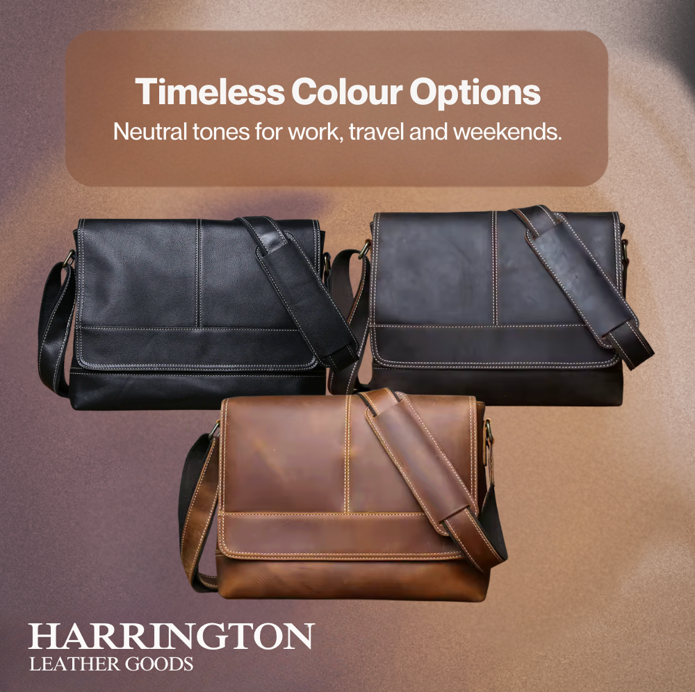 Luigi | Retro Genuine Leather Men's Shoulder Bag