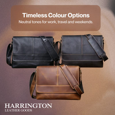 Luigi | Retro Genuine Leather Men's Shoulder Bag