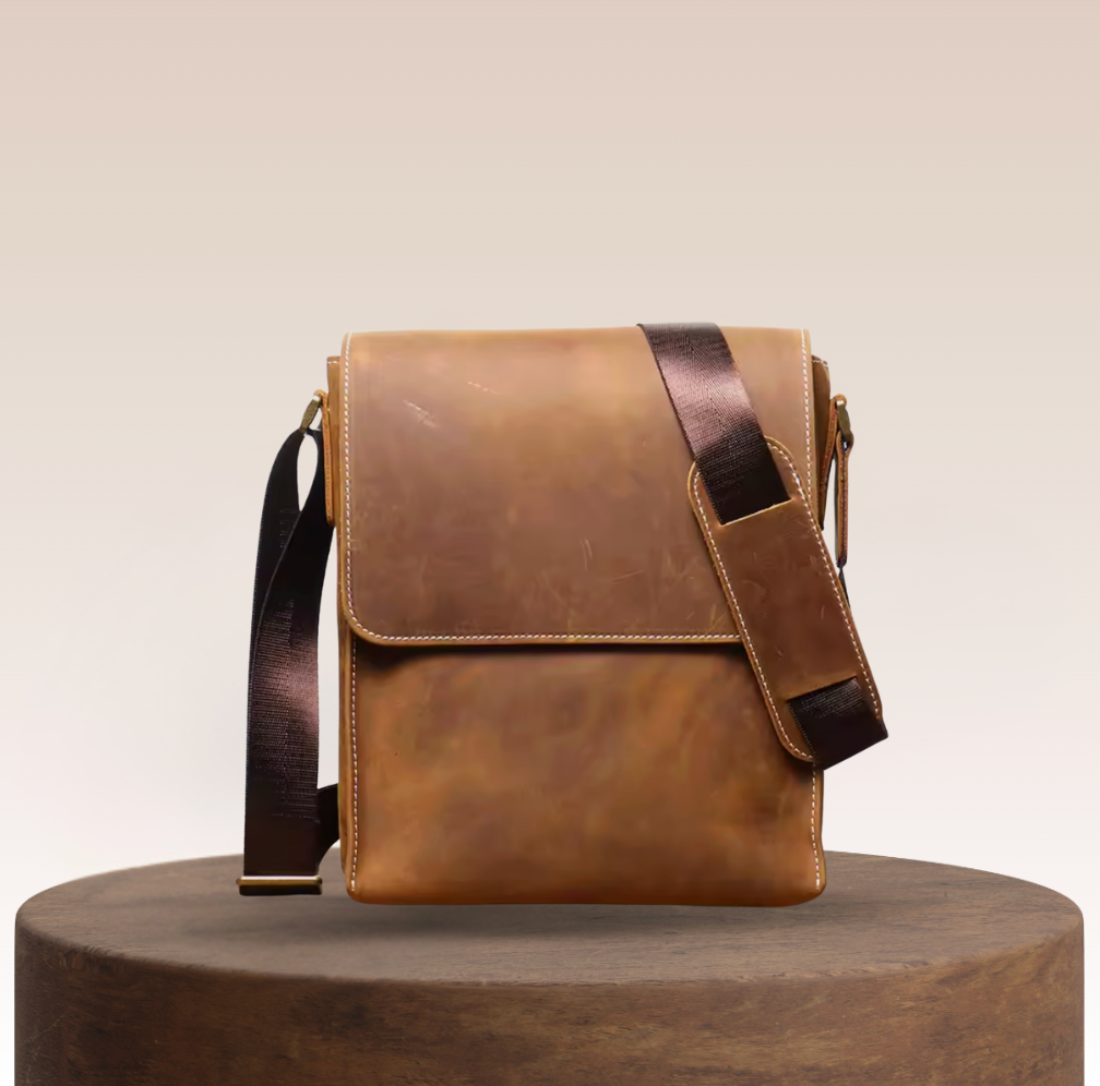 Lance Flap Leather Crossbody