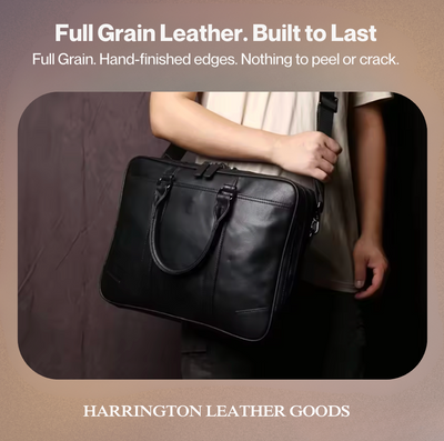 Tuscan | Retro Leather Men's Briefcase