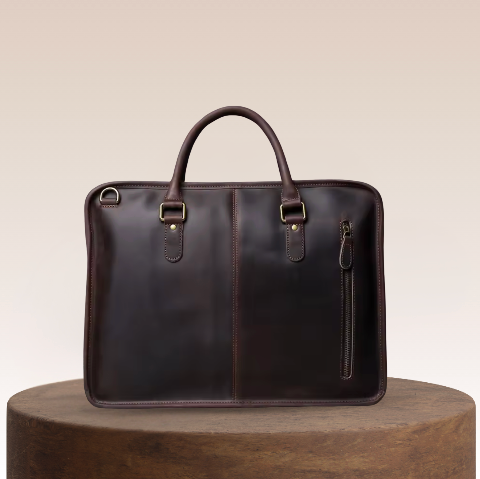 Billy | Men's Leather Single-Shoulder Briefcase