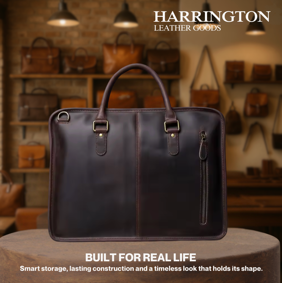 Billy | Men's Leather Single-Shoulder Briefcase