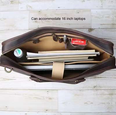 Billy | Men's Leather Single-Shoulder Briefcase