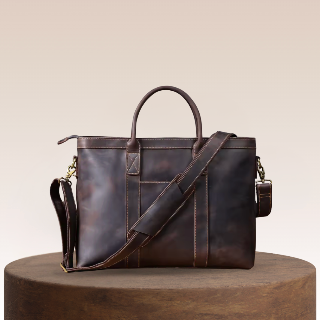 Franko | Vintage Genuine Leather Men's Briefcase