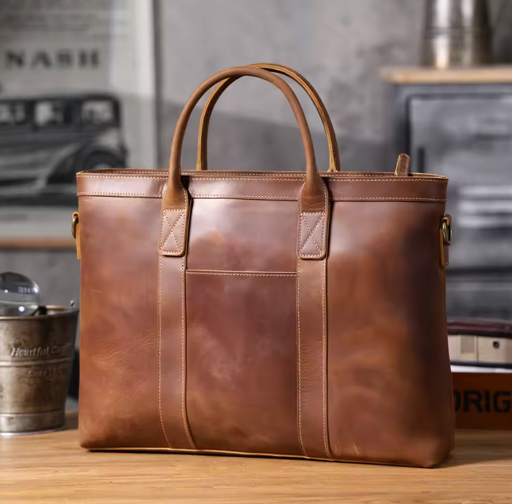 Franko | Vintage Genuine Leather Men's Briefcase