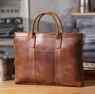 Franko | Vintage Genuine Leather Men's Briefcase