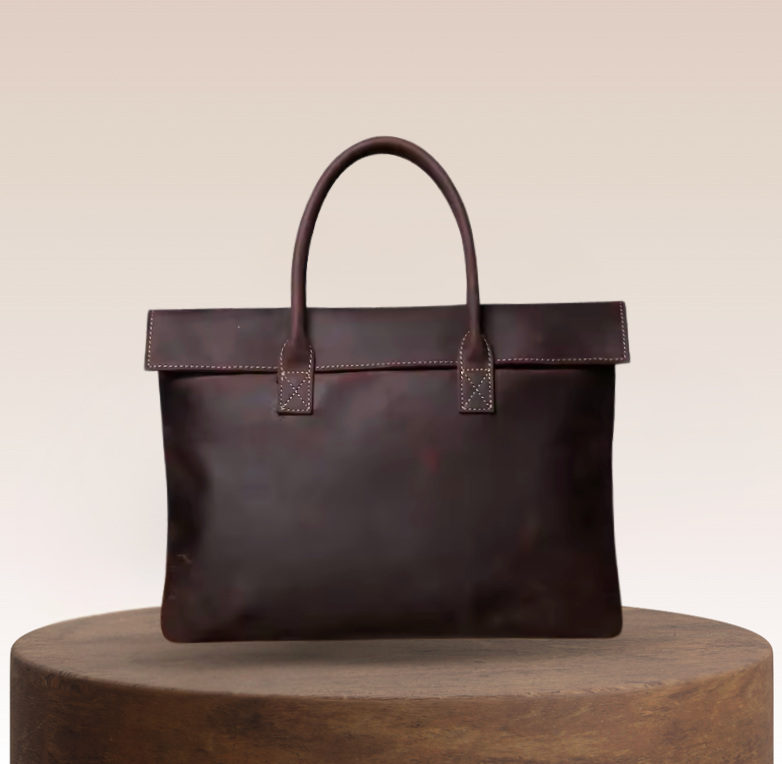 Rufus | Retro Men's Leather Casual Briefcase