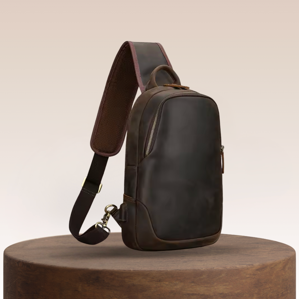 Vin | Leather Casual Crossbody Bag