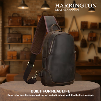 Vin | Leather Casual Crossbody Bag