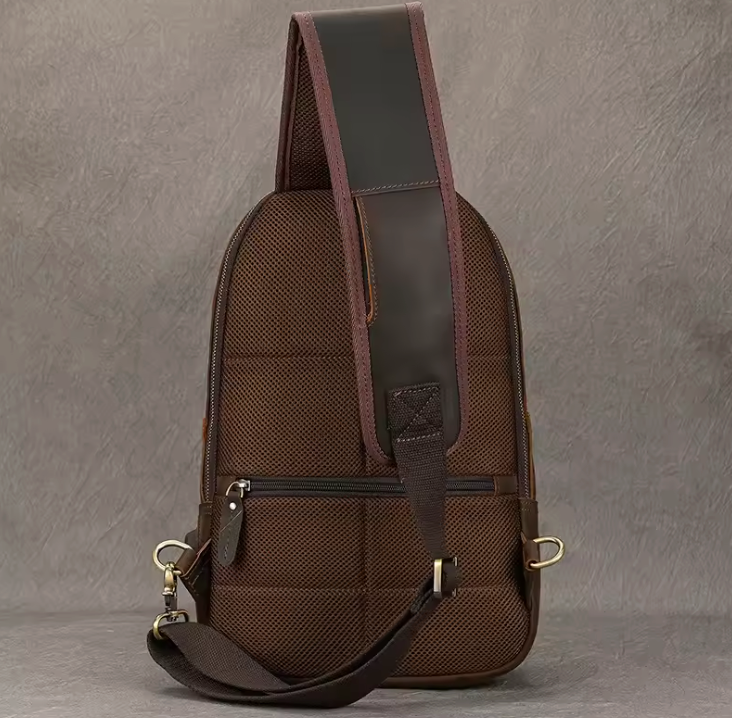 Vin | Leather Casual Crossbody Bag